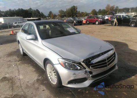 2017 Mercedes-Benz C 300 Luxury 4Matic from USA, damaged, VIN 55SWF4KB7HU206216